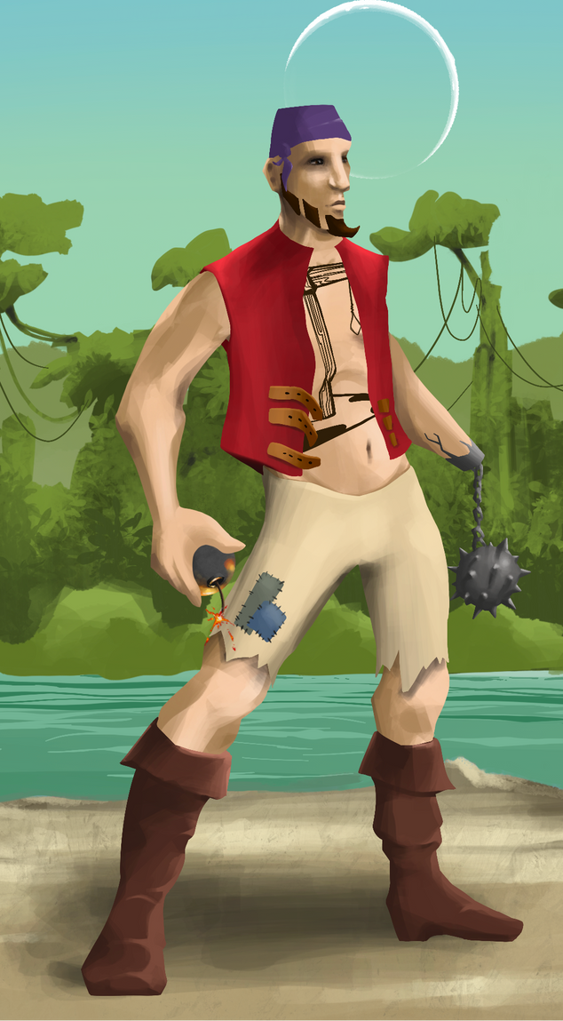 AlgoSeas Pirate #9553 NFT on Algorand