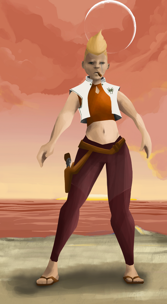 AlgoSeas Pirate #9554 NFT on Algorand