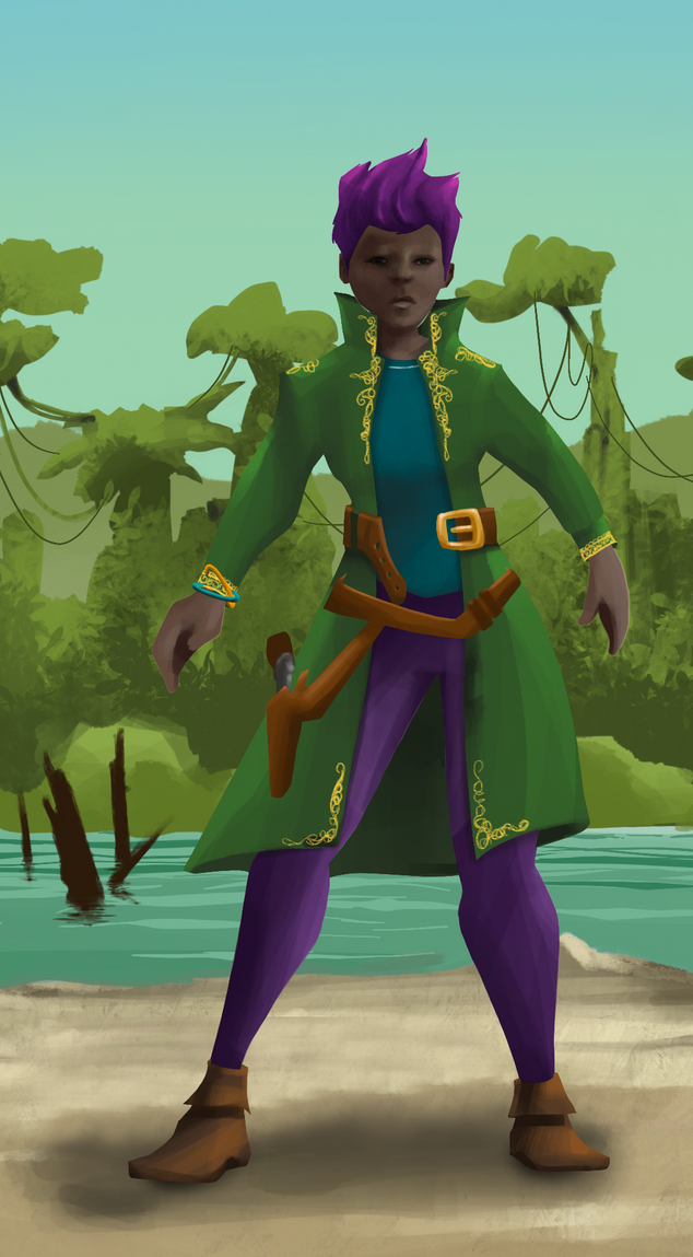 AlgoSeas Pirate #9566 NFT on Algorand