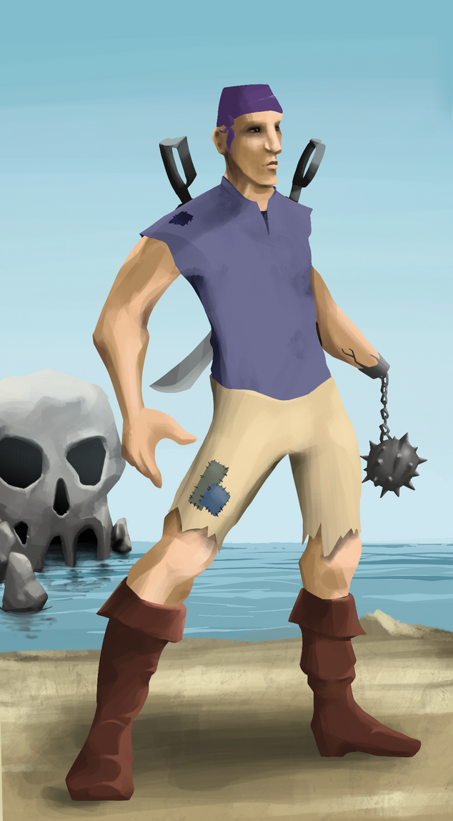 AlgoSeas Pirate #9568 NFT on Algorand