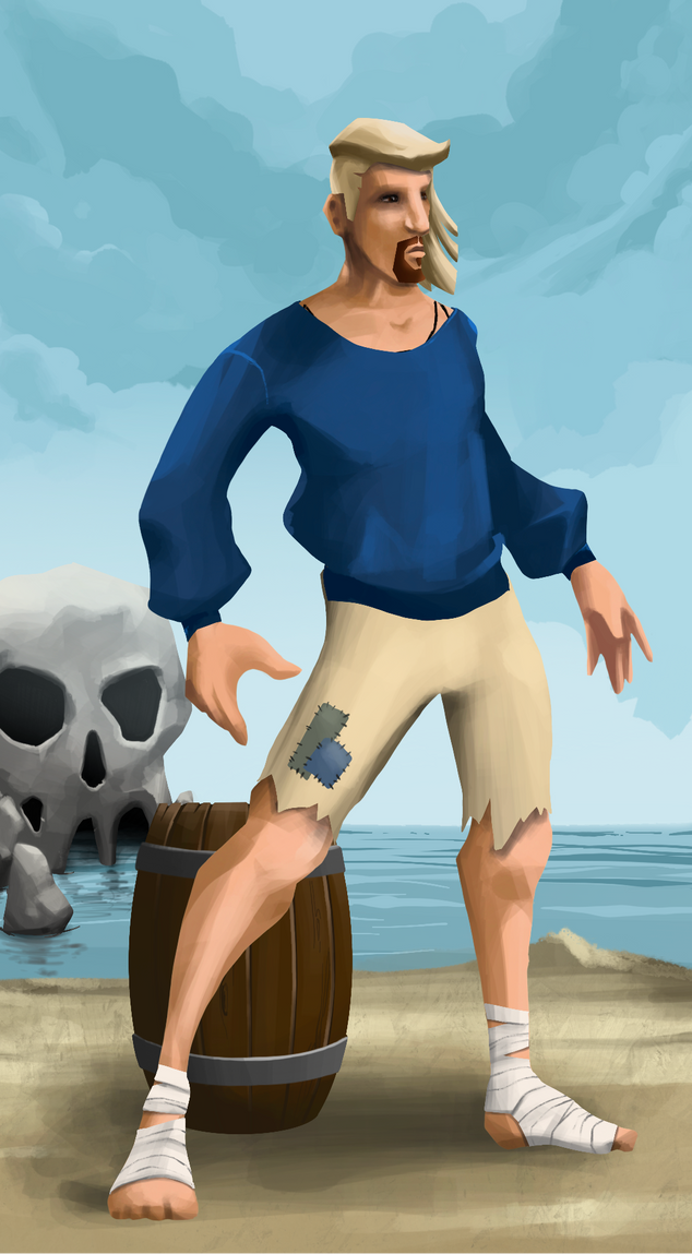 AlgoSeas Pirate #9579 NFT on Algorand