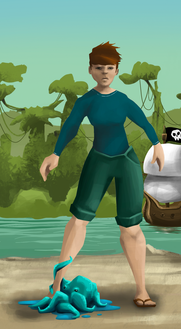 AlgoSeas Pirate #9581 NFT on Algorand