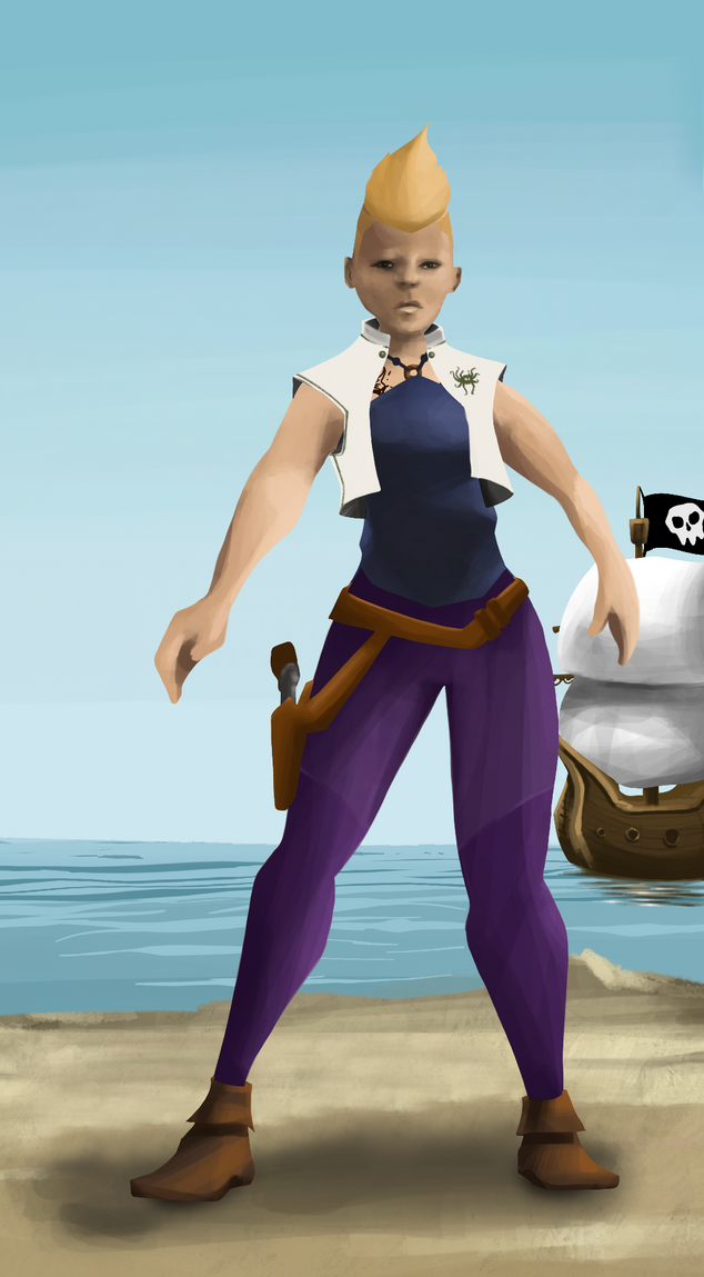 AlgoSeas Pirate #9591 NFT on Algorand