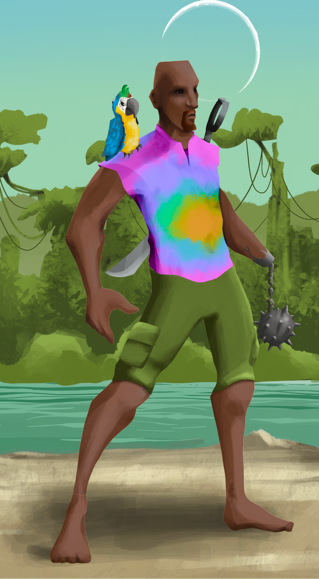 AlgoSeas Pirate #9592 NFT on Algorand