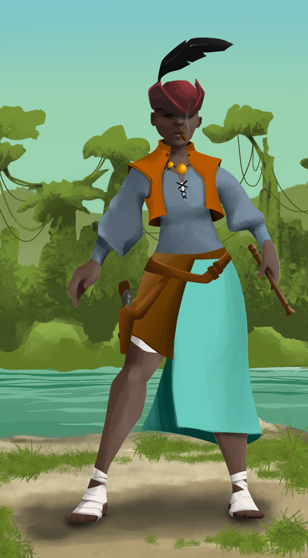 AlgoSeas Pirate #9600 NFT on Algorand