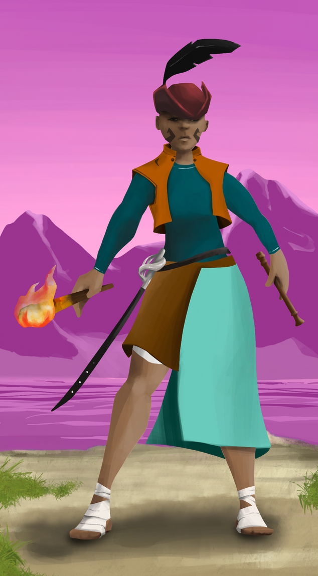 AlgoSeas Pirate #9604 NFT on Algorand