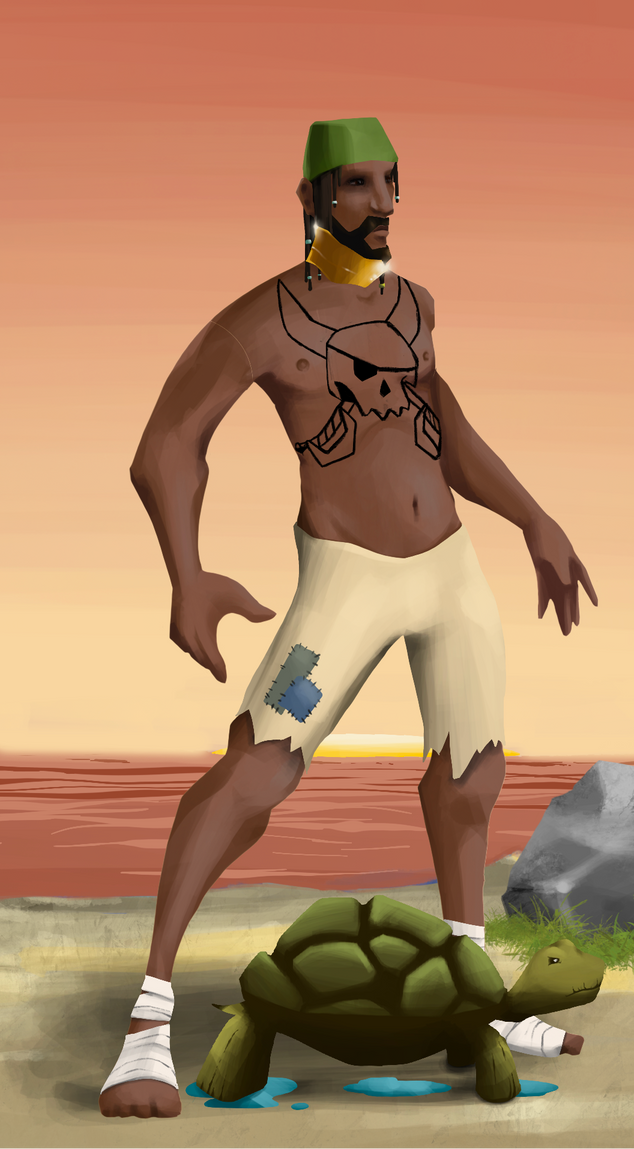 AlgoSeas Pirate #9624 NFT on Algorand