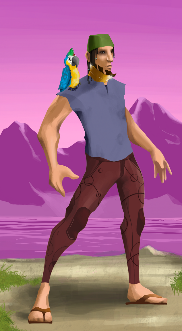 AlgoSeas Pirate #9627 NFT on Algorand