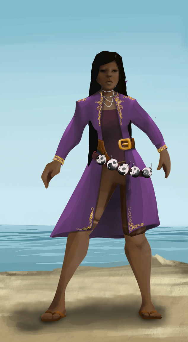AlgoSeas Pirate #9634 NFT on Algorand