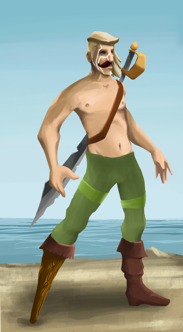 AlgoSeas Pirate #9649 NFT on Algorand