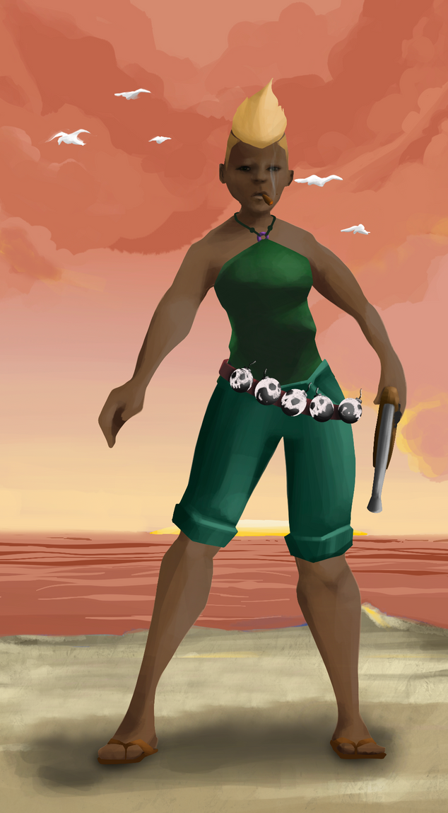 AlgoSeas Pirate #9651 NFT on Algorand