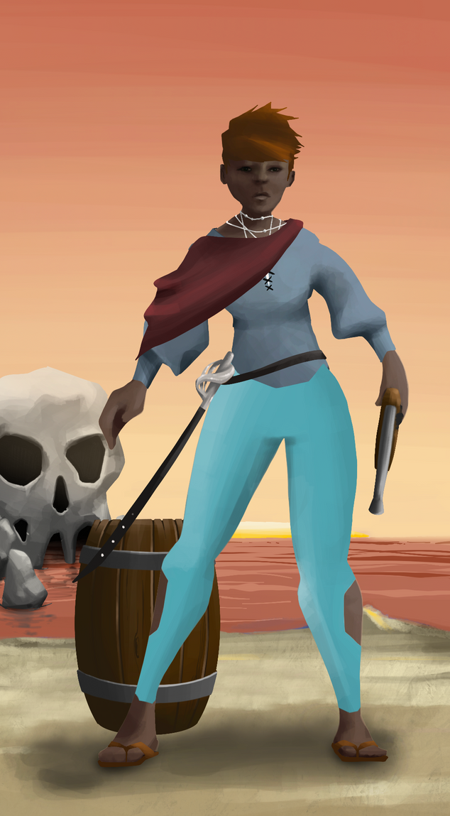 AlgoSeas Pirate #9653 NFT on Algorand