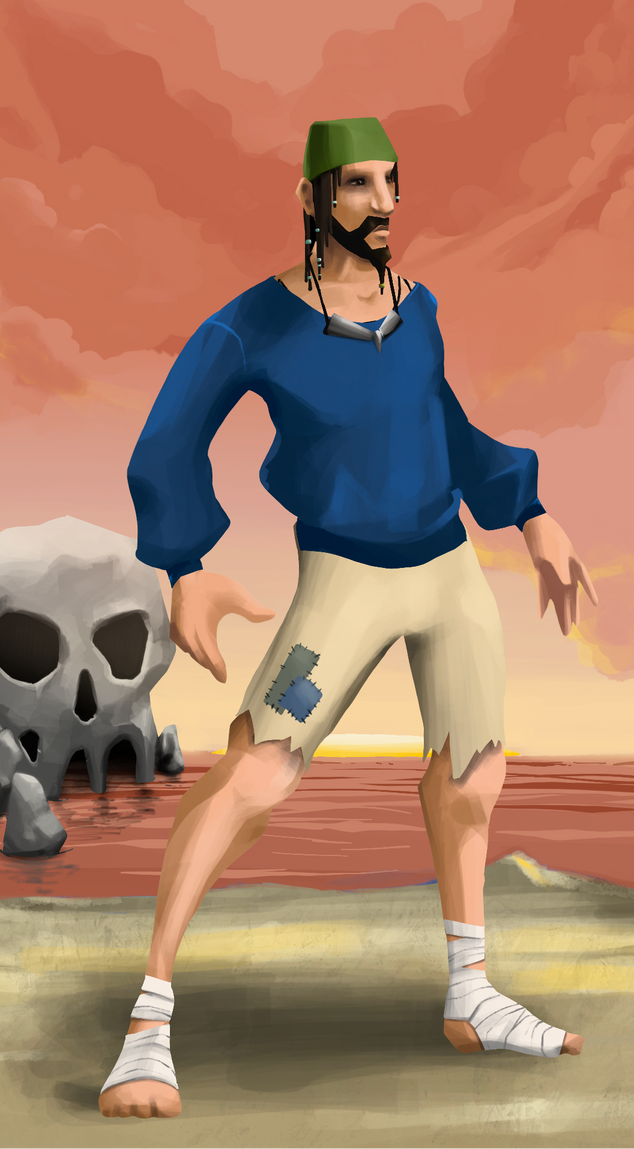 AlgoSeas Pirate #9660 NFT on Algorand