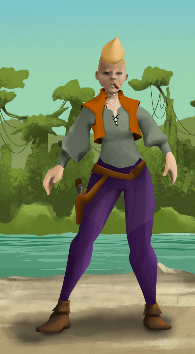 AlgoSeas Pirate #9661 NFT on Algorand