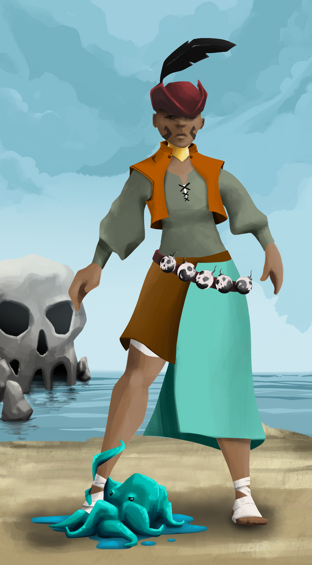 AlgoSeas Pirate #9668 NFT on Algorand