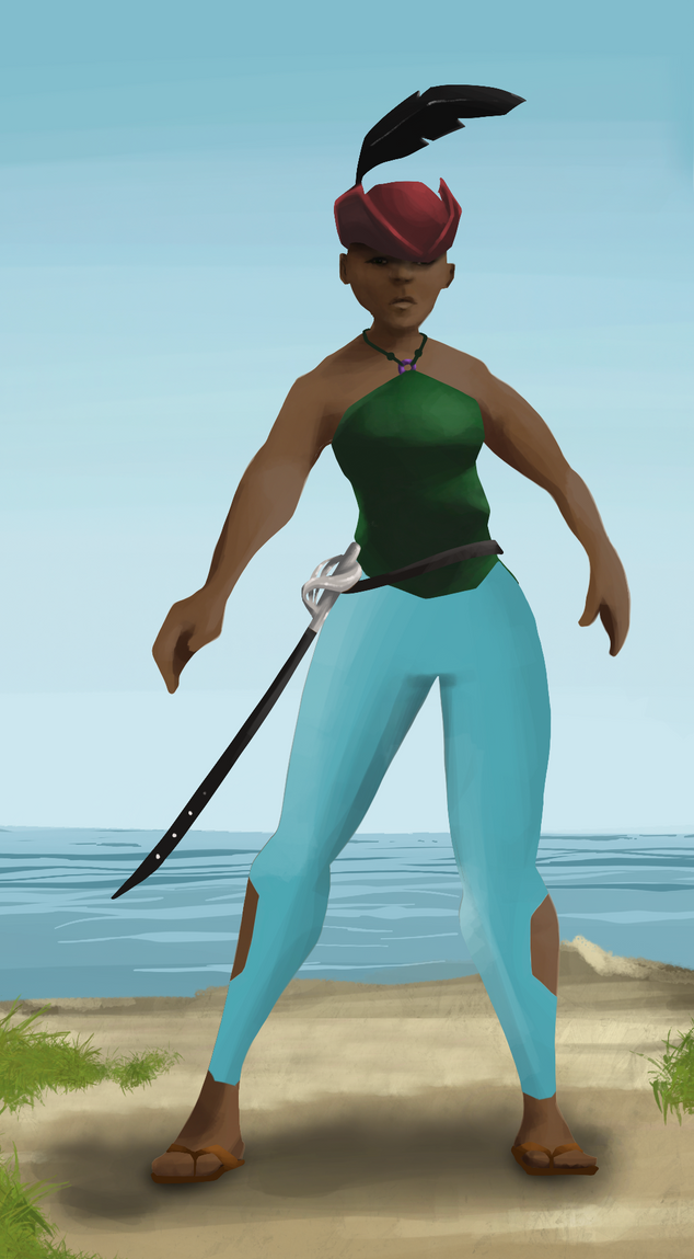 AlgoSeas Pirate #9670 NFT on Algorand