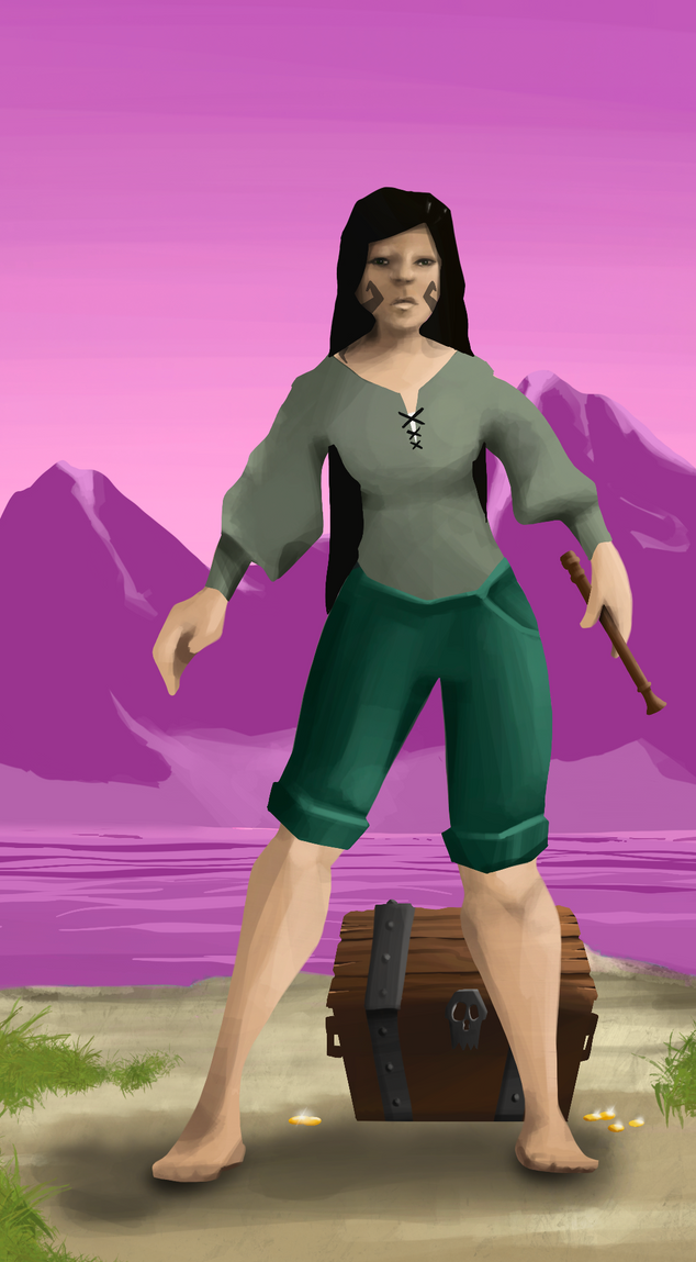 AlgoSeas Pirate #9674 NFT on Algorand