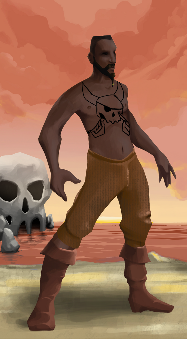 AlgoSeas Pirate #9687 NFT on Algorand