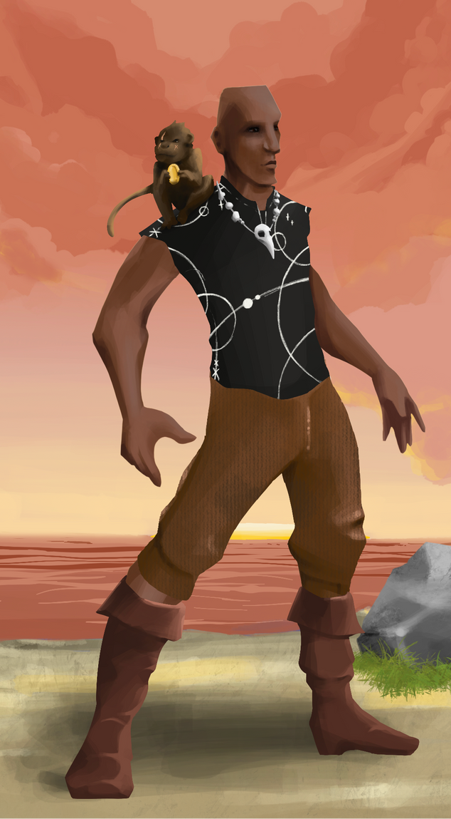 AlgoSeas Pirate #9710 NFT on Algorand