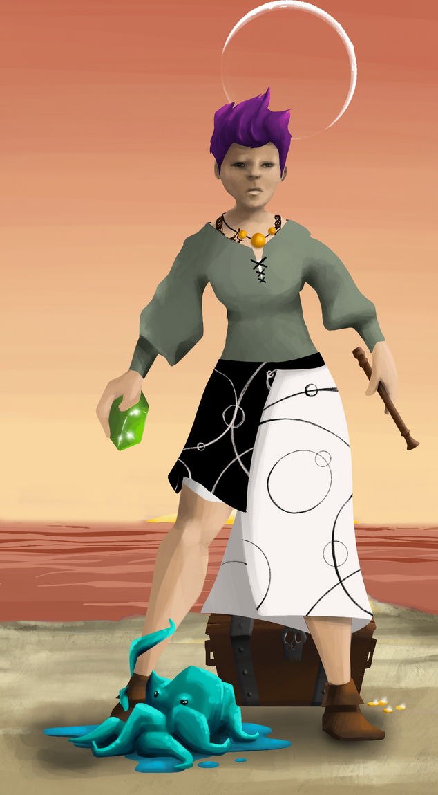 AlgoSeas Pirate #9713 NFT on Algorand