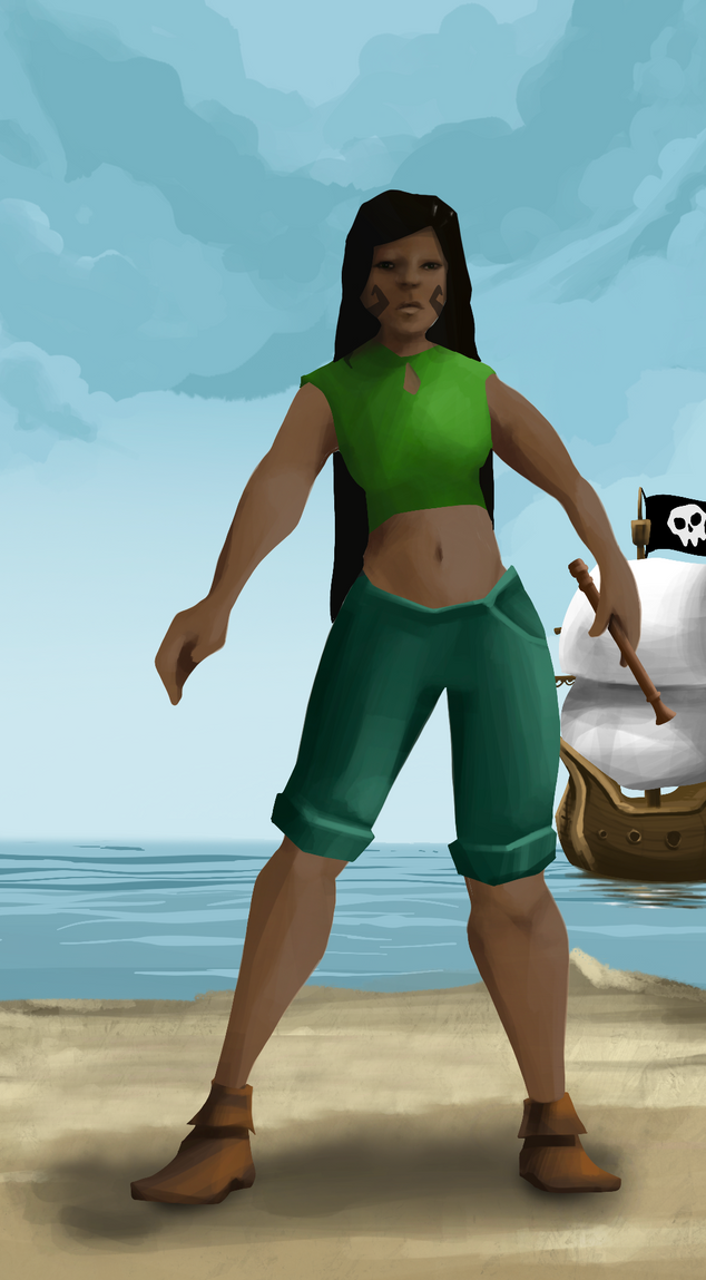 AlgoSeas Pirate #9714 NFT on Algorand