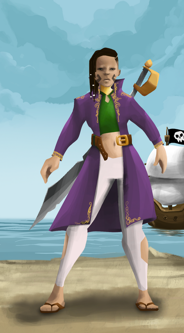 AlgoSeas Pirate #9715 NFT on Algorand