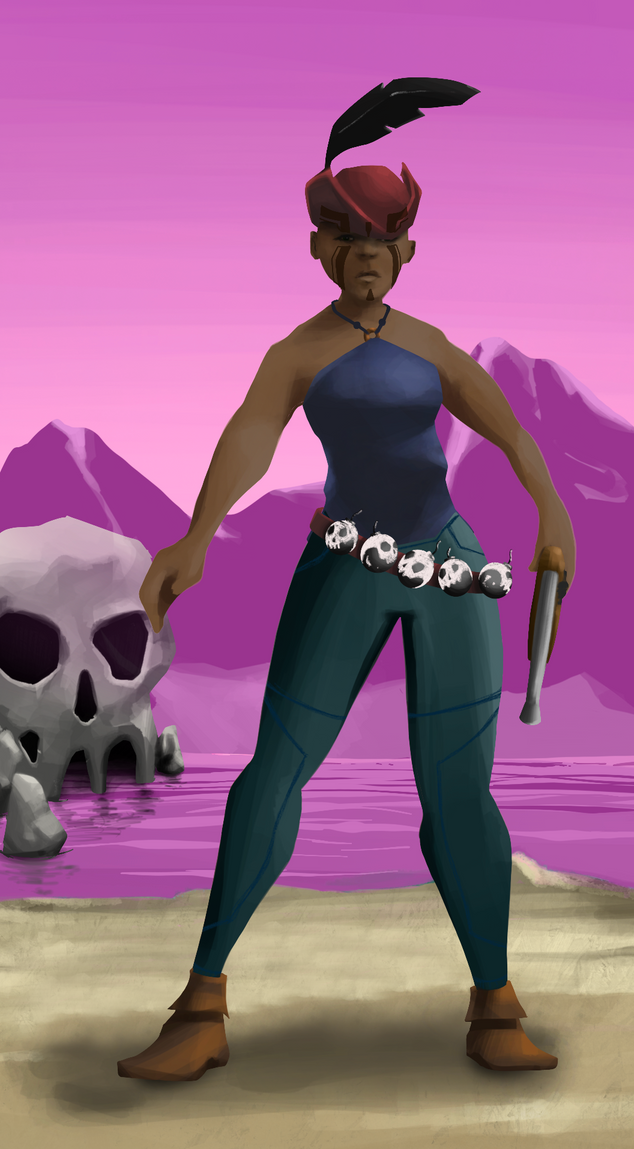 AlgoSeas Pirate #9718 NFT on Algorand