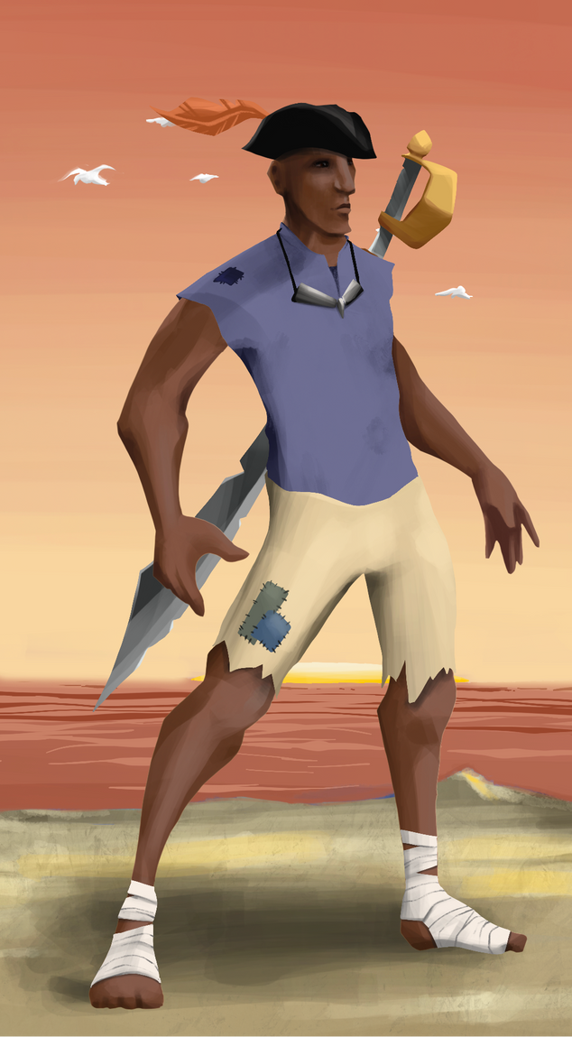 AlgoSeas Pirate #972 NFT on Algorand