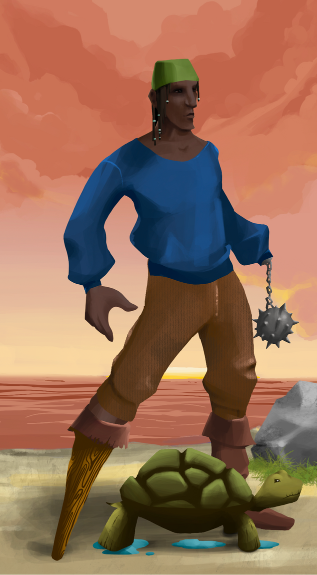 AlgoSeas Pirate #9726 NFT on Algorand