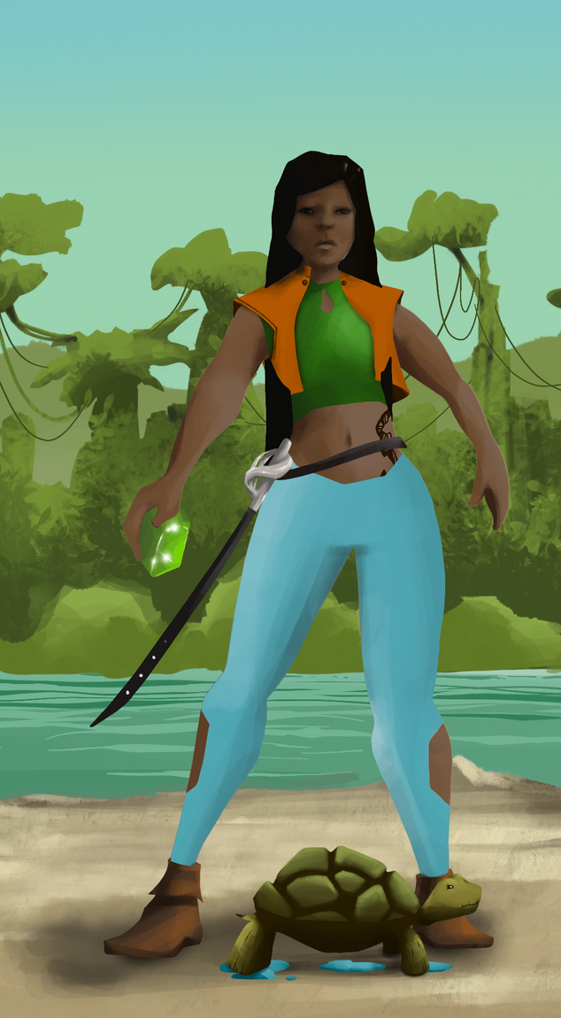 AlgoSeas Pirate #9730 NFT on Algorand