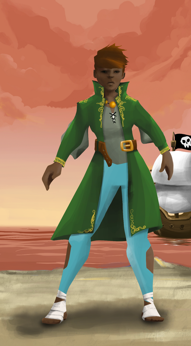 AlgoSeas Pirate #9737 NFT on Algorand