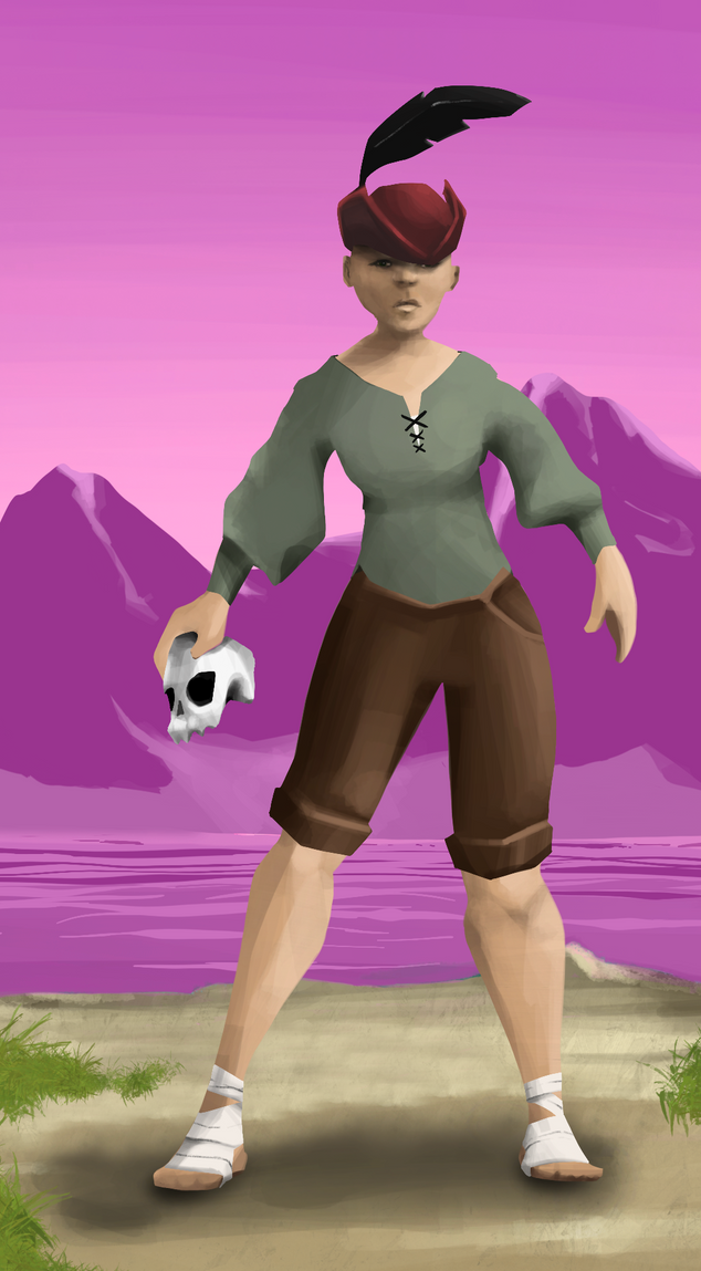 AlgoSeas Pirate #9744 NFT on Algorand