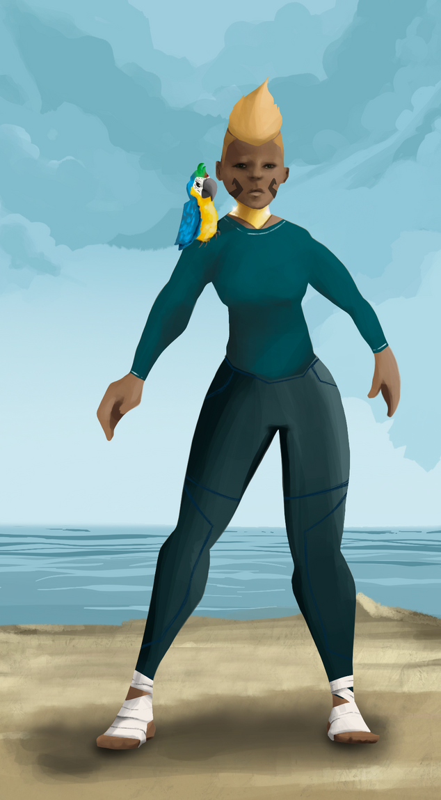 AlgoSeas Pirate #9747 NFT on Algorand