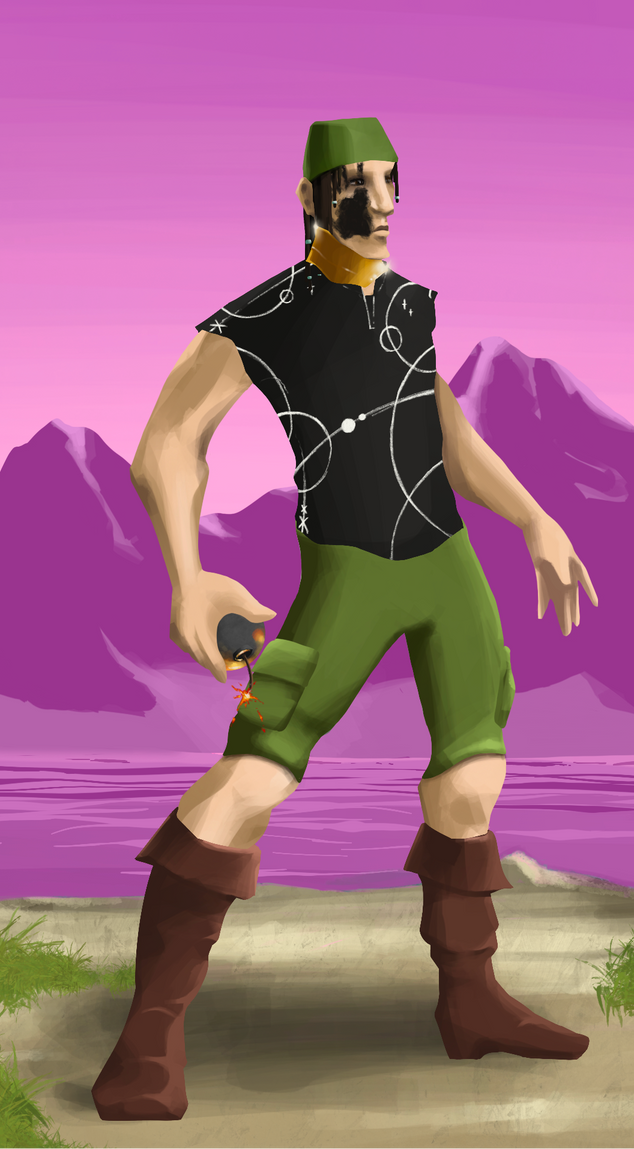 AlgoSeas Pirate #9748 NFT on Algorand