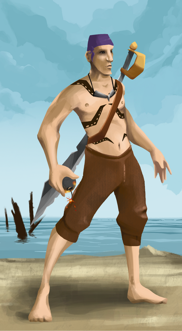 AlgoSeas Pirate #9757 NFT on Algorand