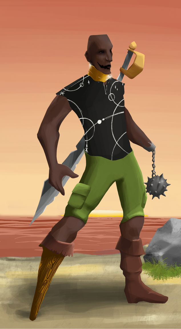 AlgoSeas Pirate #9758 NFT on Algorand