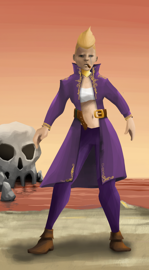 AlgoSeas Pirate #9761 NFT on Algorand