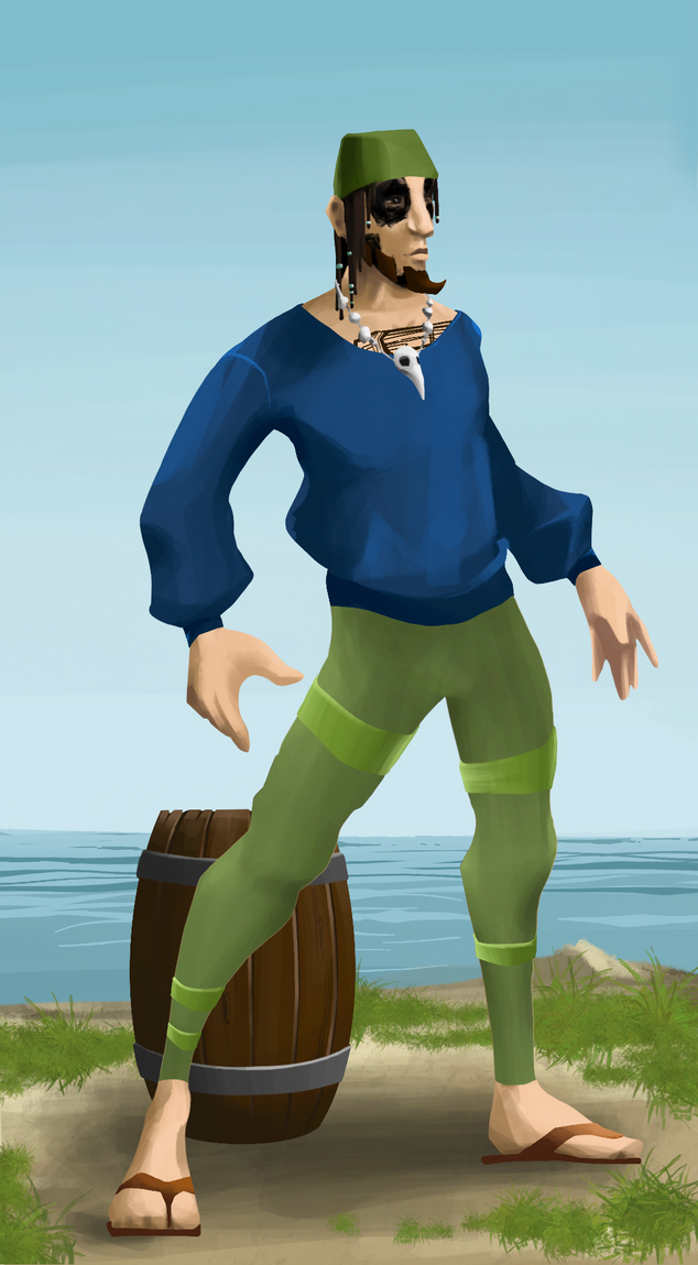 AlgoSeas Pirate #9775 NFT on Algorand