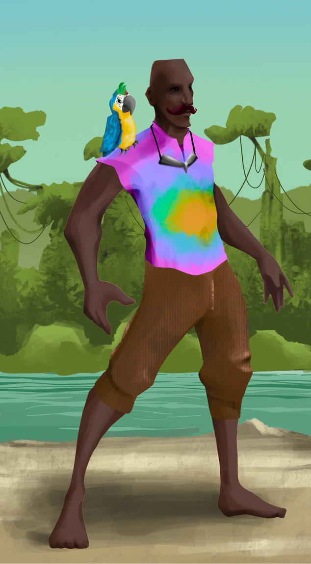 AlgoSeas Pirate #9787 NFT on Algorand