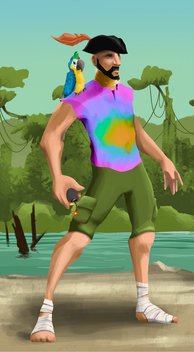 AlgoSeas Pirate #9822 NFT on Algorand