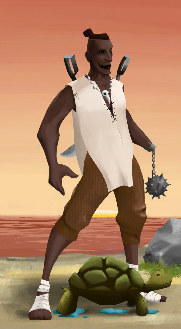 AlgoSeas Pirate #9832 NFT on Algorand