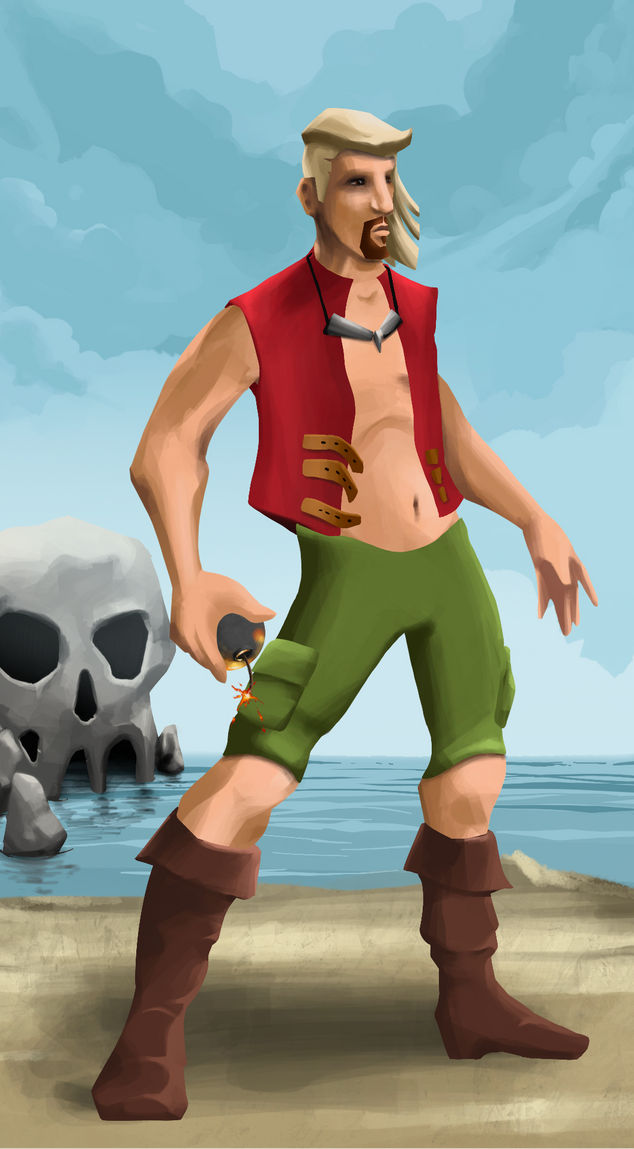 AlgoSeas Pirate #9842 NFT on Algorand