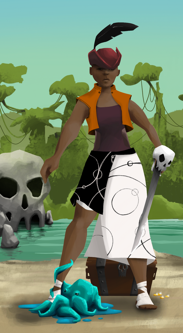 AlgoSeas Pirate #9849 NFT on Algorand