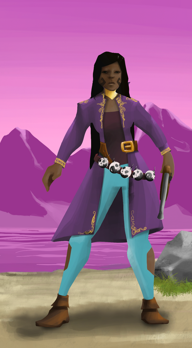 AlgoSeas Pirate #9853 NFT on Algorand