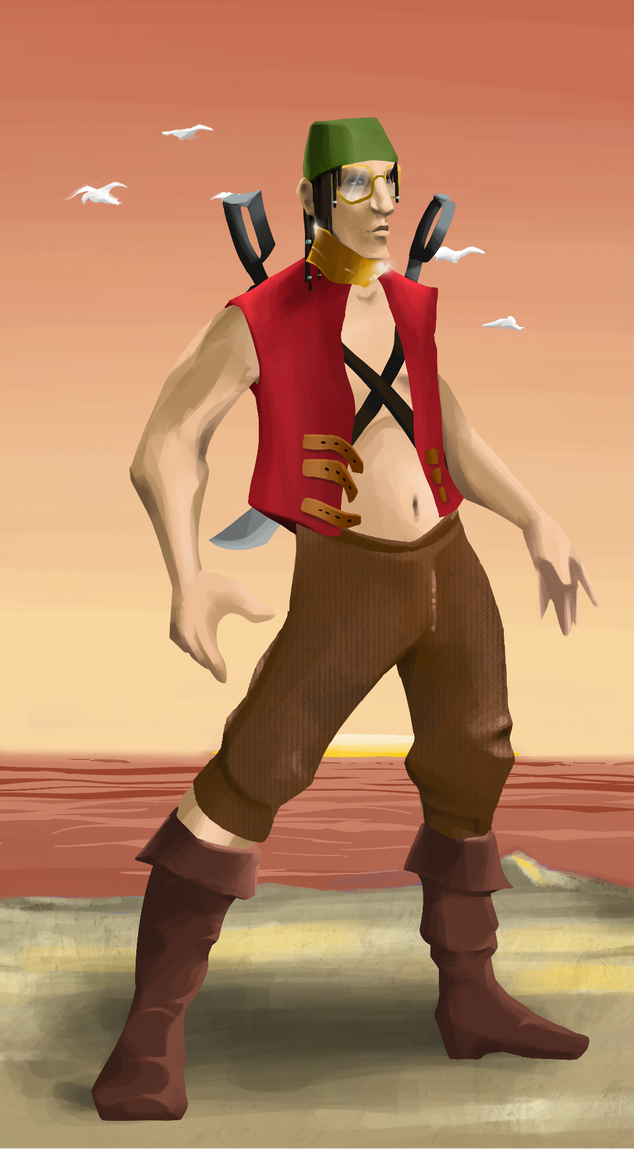 AlgoSeas Pirate #9860 NFT on Algorand