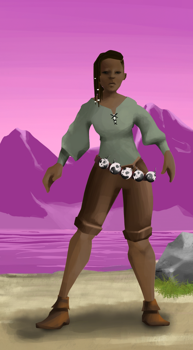 AlgoSeas Pirate #9861 NFT on Algorand