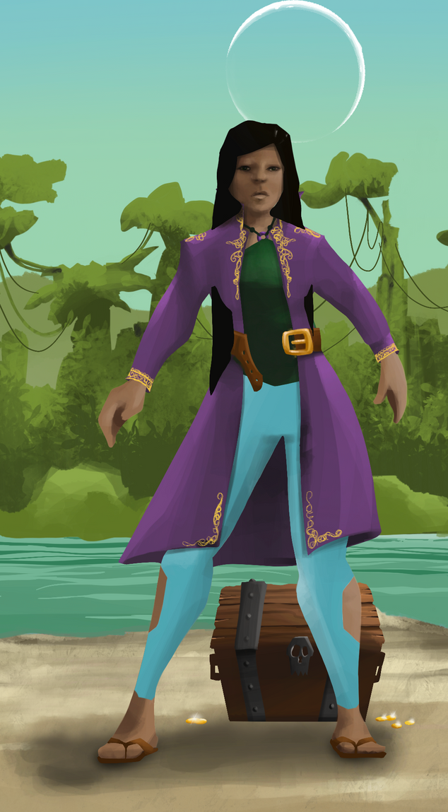 AlgoSeas Pirate #9862 NFT on Algorand