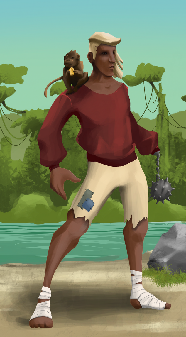 AlgoSeas Pirate #9863 NFT on Algorand