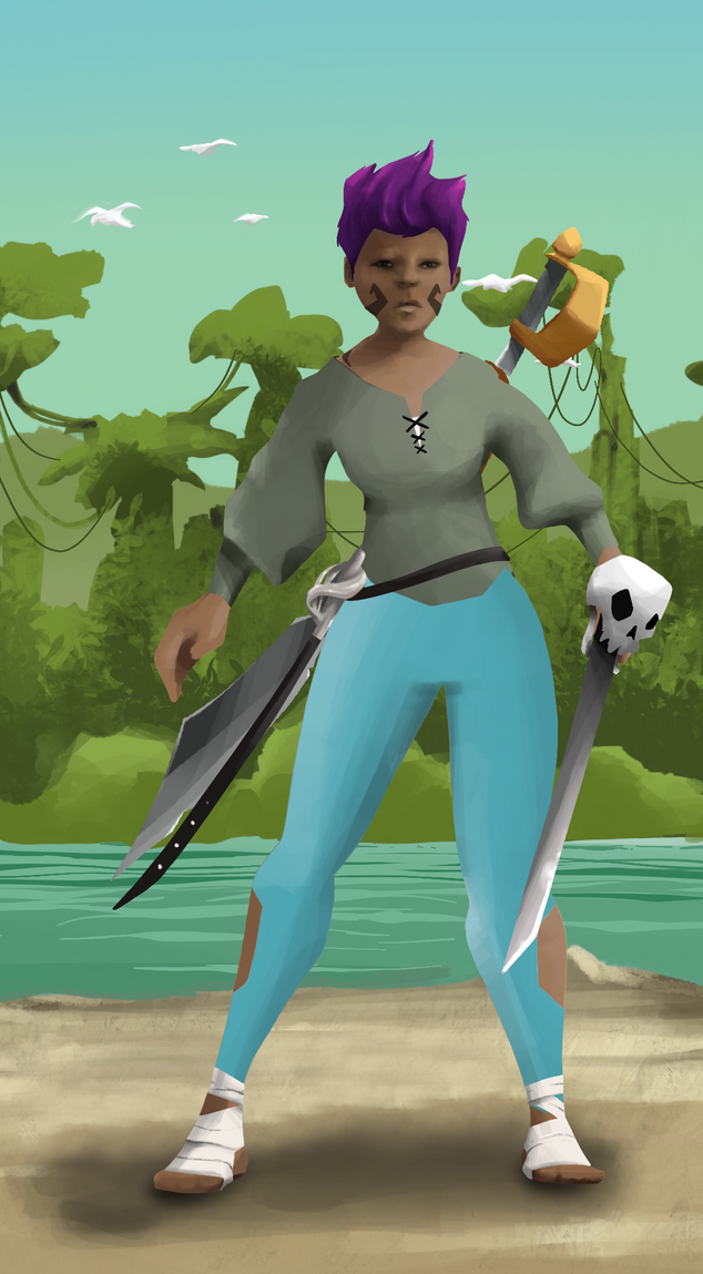 AlgoSeas Pirate #9865 NFT on Algorand