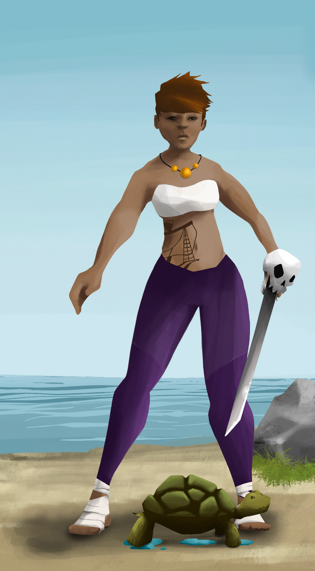 AlgoSeas Pirate #9882 NFT on Algorand